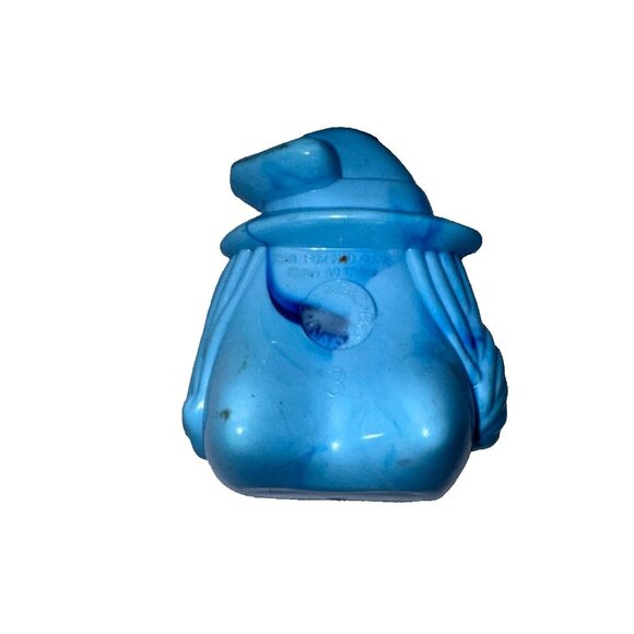 Vintage Gogo Crazy Bones Blue Swirl Halloween Witch Toy McDonald's Happy Meal - Picture 2 of 2